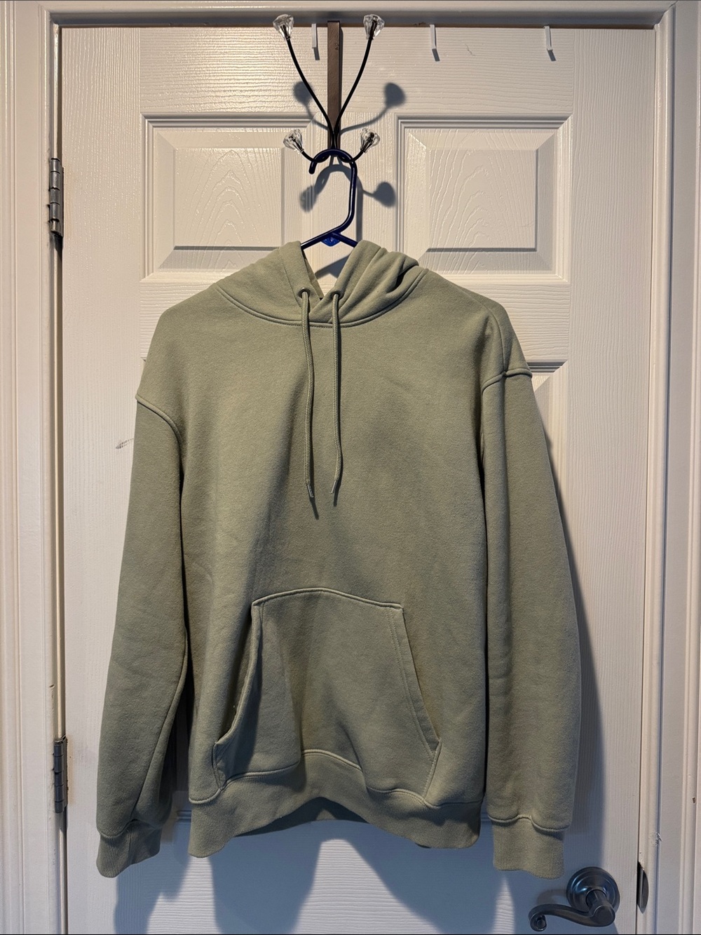 Men's Pullover Hoodie in Sage Green